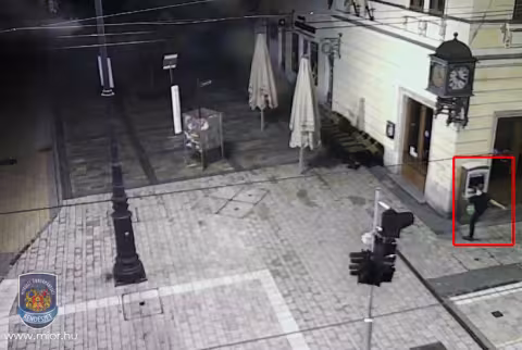 Elfogás térfigyelő kamerák segítségével
