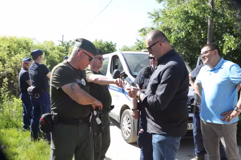 A Szentpéteri kapuban folytatódott a kiemelt rendészeti akciósorozat