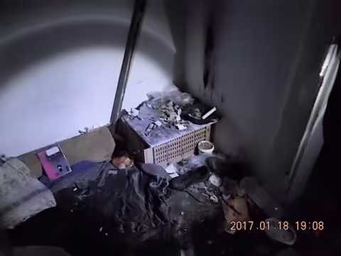 Bajba jutott látássérült mentése